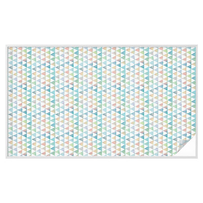 Nepermatoma plėvelė langams Geometriniai trikampiai