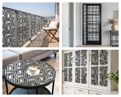 Pieninė plėvelė langams su raštu Energingas modelis