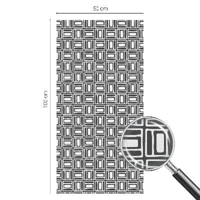 Pieninė plėvelė langams su raštu Energingas modelis