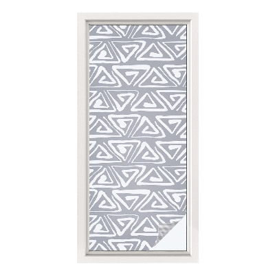 Matinė klijuojama plėvelė langams Geometrinis minimalizmas