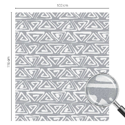 Matinė klijuojama plėvelė langams Geometrinis minimalizmas