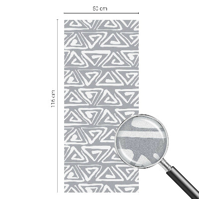 Matinė klijuojama plėvelė langams Geometrinis minimalizmas