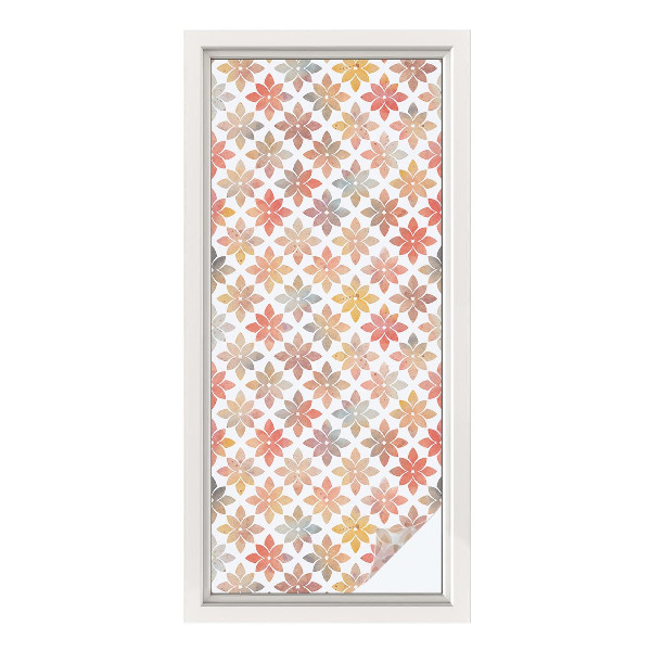 Nepermatoma plėvelė langams Gėlių grožis