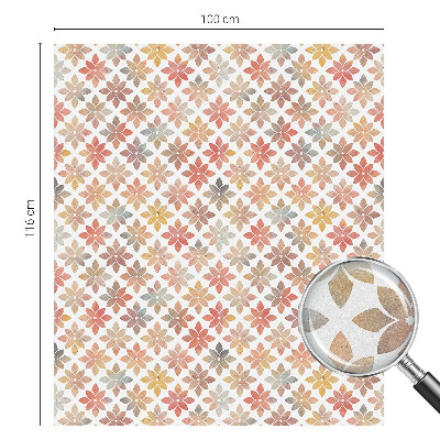 Nepermatoma plėvelė langams Gėlių grožis