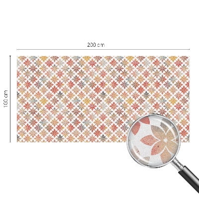 Nepermatoma plėvelė langams Gėlių grožis