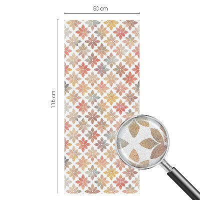 Nepermatoma plėvelė langams Gėlių grožis