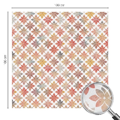 Nepermatoma plėvelė langams Gėlių grožis