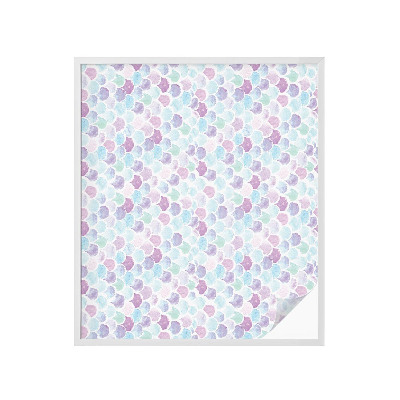 Matinė plėvelė langams su vitražo efektu Pasteliniai taškeliai