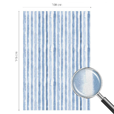 Matinė plėvelė langams su vitražo efektu Mėlynos juostelės
