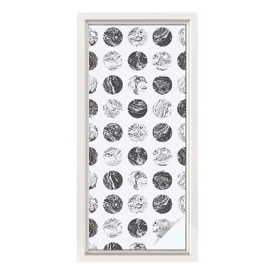 Plėvelė langams privatumui vitražas Marmuro elegancija