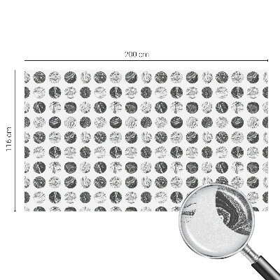 Plėvelė langams privatumui vitražas Marmuro elegancija