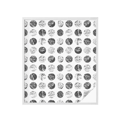 Plėvelė langams privatumui vitražas Marmuro elegancija