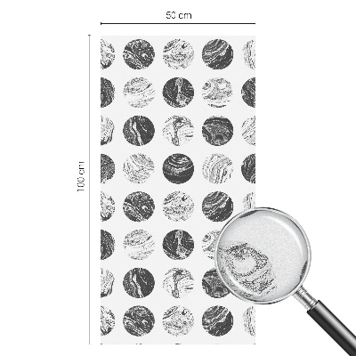 Plėvelė langams privatumui vitražas Marmuro elegancija