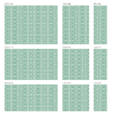 Plėvelė langams privatumui vitražas Harmoninga struktūra