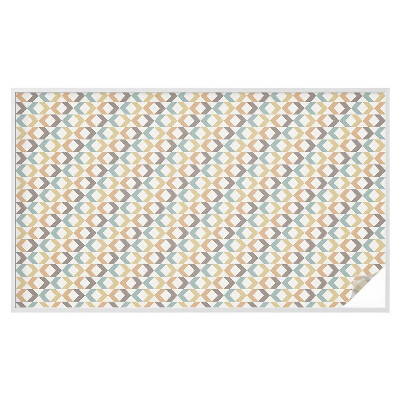 Pieninė plėvelė langams su raštu Geometriniai rombai