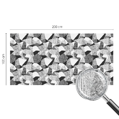 Matinė plėvelė langams su vitražo efektu Geometrinės figūros