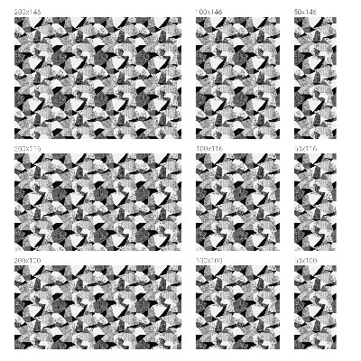 Matinė plėvelė langams su vitražo efektu Geometrinės figūros