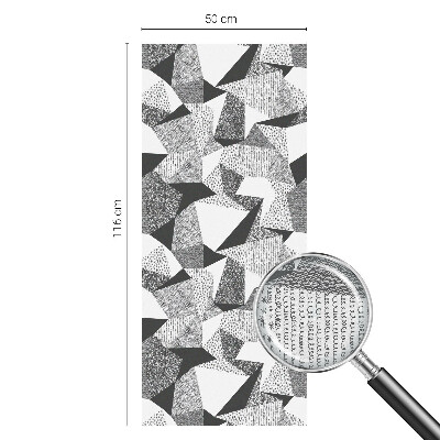 Matinė plėvelė langams su vitražo efektu Geometrinės figūros