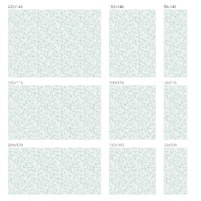 Nepermatoma plėvelė langams Subtilūs lapai