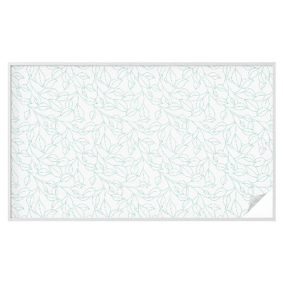 Nepermatoma plėvelė langams Subtilūs lapai