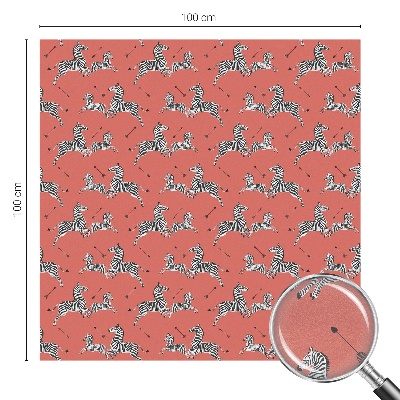 Nepermatoma plėvelė langams Zebro motyvas