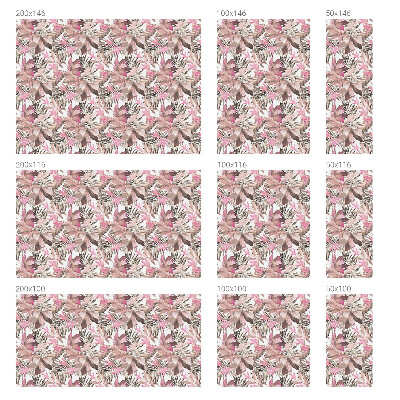 Plėvelė langams privatumui vitražas Pastelinės gėlės