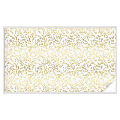 Matinė plėvelė langams su vitražo efektu Augalų raštas