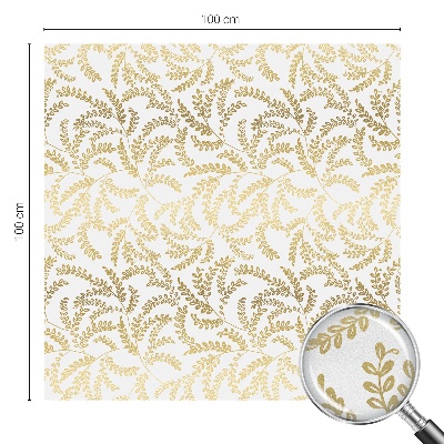 Matinė plėvelė langams su vitražo efektu Augalų raštas