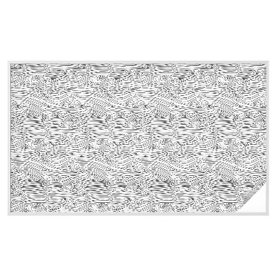 Pieninė plėvelė langams su raštu Medinės linijos