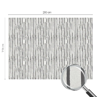 Matinė klijuojama plėvelė langams Vertikalios juostos