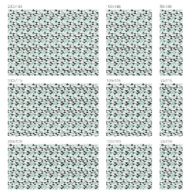 Nepermatoma plėvelė langams Trikampiai raštai