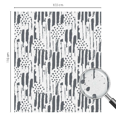 Pieninė plėvelė langams su raštu Juostelės ir taškeliai