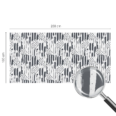 Pieninė plėvelė langams su raštu Juostelės ir taškeliai