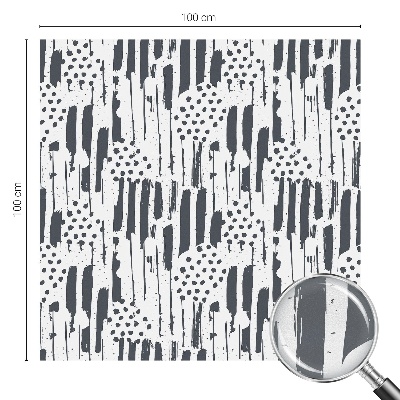 Pieninė plėvelė langams su raštu Juostelės ir taškeliai