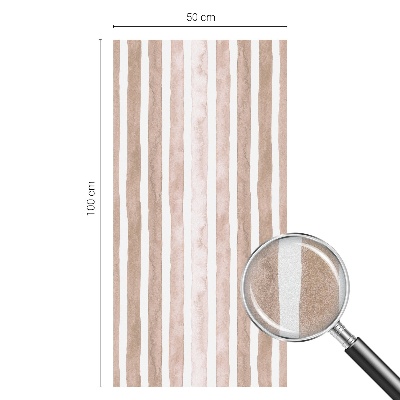 Matinė klijuojama plėvelė langams Rudi diržai