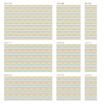 Plėvelė langams privatumui vitražas Pastelinės juostelės