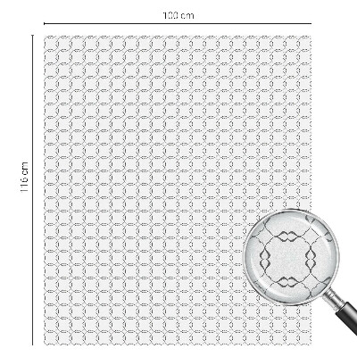 Nepermatoma plėvelė langams Geometrinės linijos