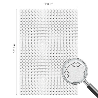 Nepermatoma plėvelė langams Geometrinės linijos
