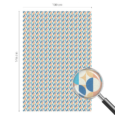 Pieninė plėvelė langams su raštu Geometrinė simetrija