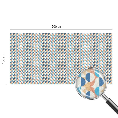 Pieninė plėvelė langams su raštu Geometrinė simetrija