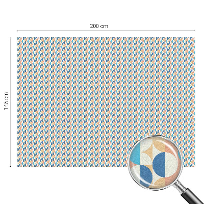 Pieninė plėvelė langams su raštu Geometrinė simetrija