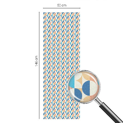 Pieninė plėvelė langams su raštu Geometrinė simetrija