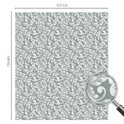 Pieninė plėvelė langams su raštu Lapų elegancija