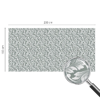 Pieninė plėvelė langams su raštu Lapų elegancija