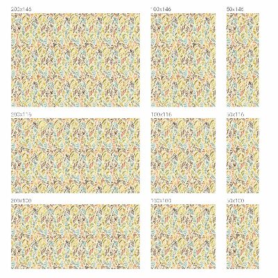 Matinė plėvelė langams su vitražo efektu Vaivorykštės plunksnos