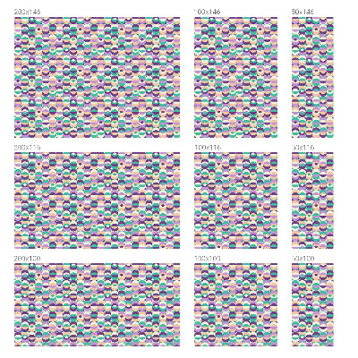 Plėvelė langams privatumui vitražas Spalvingi raštai