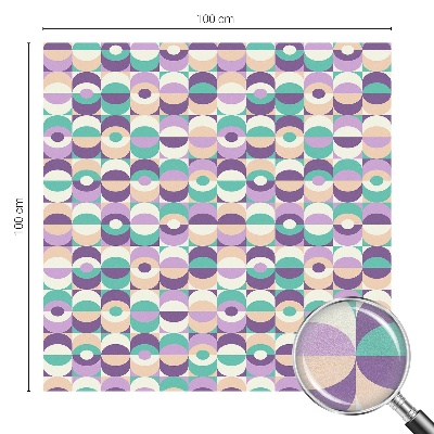 Plėvelė langams privatumui vitražas Spalvingi raštai