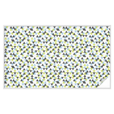 Matinė klijuojama plėvelė langams Geometriniai trikampiai