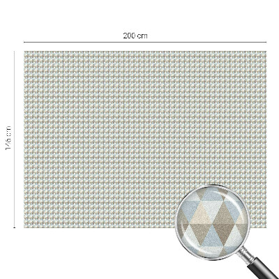 Pieninė plėvelė langams su raštu Geometriniai trikampiai