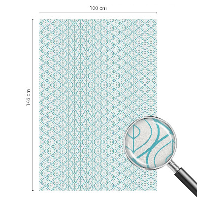 Nepermatoma plėvelė langams Ovali simetrija